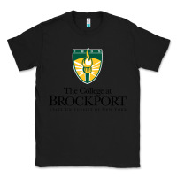 Black SUNY Brockport College Classic Tee - linhVisuals