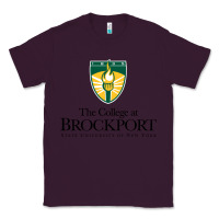 Plum SUNY Brockport College Classic Tee - linhVisuals