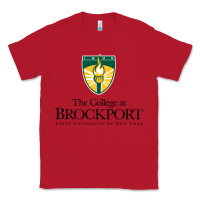Red SUNY Brockport College Classic Tee - linhVisuals