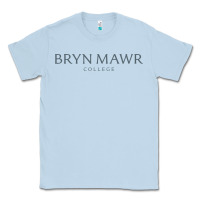 Dusty Blue Bryn Mawr College Classic Tee - linhVisuals
