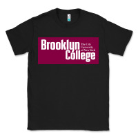 Black Brooklyn College Classic Tee - linhVisuals