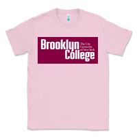 Bubblegum Pink Brooklyn College Classic Tee - linhVisuals