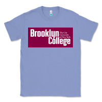 Colony Blue Brooklyn College Classic Tee - linhVisuals