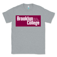 Heather Grey Brooklyn College Classic Tee - linhVisuals
