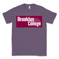 Lavender Brooklyn College Classic Tee - linhVisuals