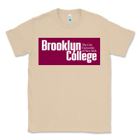 Mushroom Brooklyn College Classic Tee - linhVisuals