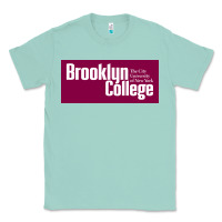 Seafoam Brooklyn College Classic Tee - linhVisuals