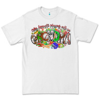 White my favorite platers call me grandma baseball Premium Tee - CowhideDigitalArt