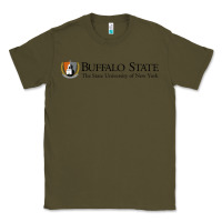 Army Green SUNY Buffalo State College Classic Tee - linhVisuals
