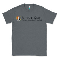 Charcoal Heather SUNY Buffalo State College Classic Tee - linhVisuals