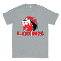 Heather Grey lions rugby super league Classic Tee - linhVisuals