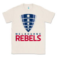 Natural melbourne rebels rugby super league Classic Tee - linhVisuals
