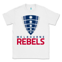 White melbourne rebels rugby super league Classic Tee - linhVisuals
