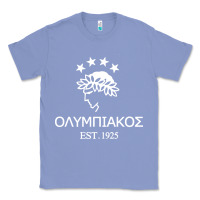 Colony Blue olympiakos greek Classic Tee - linhVisuals