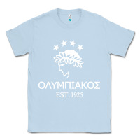 Dusty Blue olympiakos greek Classic Tee - linhVisuals