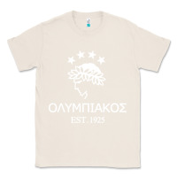 Natural olympiakos greek Classic Tee - linhVisuals