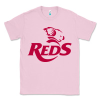 Bubblegum Pink queensland reds rugby super league Classic Tee - linhVisuals