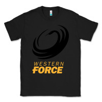 Black western force rugby super league Classic Tee - linhVisuals