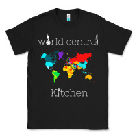 Black world central kitchen Classic Tee - linhVisuals
