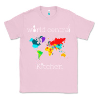 Bubblegum Pink world central kitchen Classic Tee - linhVisuals