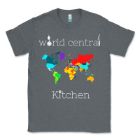 Charcoal Heather world central kitchen Classic Tee - linhVisuals