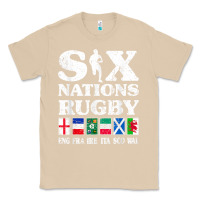 Mushroom rugby 6 nations england france ireland italy scotland wales t shirt Classic Tee - linhVisuals