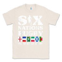Natural rugby 6 nations england france ireland italy scotland wales t shirt Classic Tee - linhVisuals