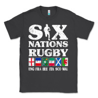 Smoke rugby 6 nations england france ireland italy scotland wales t shirt Classic Tee - linhVisuals