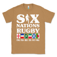 Toasted Coconut rugby 6 nations england france ireland italy scotland wales t shirt Classic Tee - linhVisuals