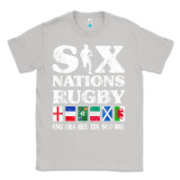 Moon Dust rugby 6 nations england france ireland italy scotland wales t shirt Classic Tee - linhVisuals