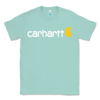Seafoam carhartt Classic Tee - linhVisuals