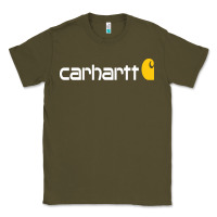 Army Green carhartt Classic Tee - linhVisuals
