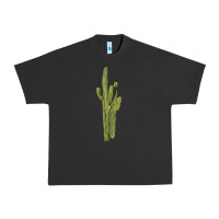 Pigment Black saguaro cactus Urban Heavy Tee - LillyAllenDesigns