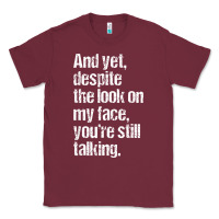 Burgundy trending sarcastic adult humor Classic Tee - linhVisuals