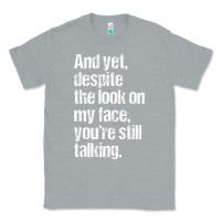 Heather Grey trending sarcastic adult humor Classic Tee - linhVisuals