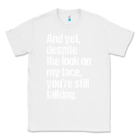 White trending sarcastic adult humor Classic Tee - linhVisuals