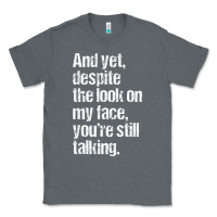 Charcoal Heather trending sarcastic adult humor Classic Tee - linhVisuals