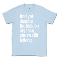 Dusty Blue trending sarcastic adult humor Classic Tee - linhVisuals