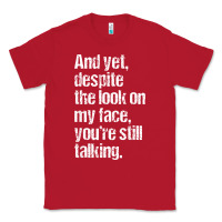 Red trending sarcastic adult humor Classic Tee - linhVisuals