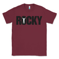 Burgundy movie sport rocky Classic Tee - linhVisuals