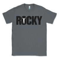 Charcoal Heather movie sport rocky Classic Tee - linhVisuals
