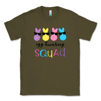 Army Green easter egg hunting squad kindergarten squad girls boys kids Classic Tee - linhVisuals
