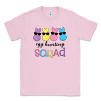 Bubblegum Pink easter egg hunting squad kindergarten squad girls boys kids Classic Tee - linhVisuals
