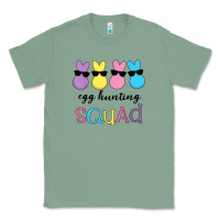 Sage easter egg hunting squad kindergarten squad girls boys kids Classic Tee - linhVisuals