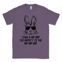 Lavender sunglass bunny hip hop hippity  easter gift  mens & womens t shirt Classic Tee - linhVisuals