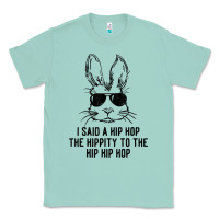 Seafoam sunglass bunny hip hop hippity  easter gift  mens & womens t shirt Classic Tee - linhVisuals