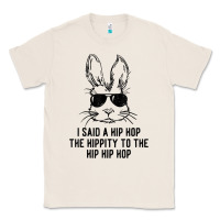 Natural sunglass bunny hip hop hippity  easter gift  mens & womens t shirt Classic Tee - linhVisuals