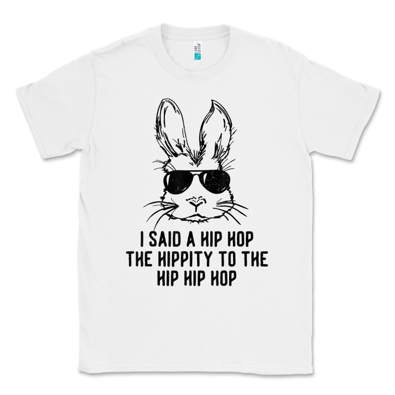 Sunglass Bunny Hip Hop Hippity  Easter Gift  Mens & Womens T Shirt Classic Tee by linhVisuals | Teevron