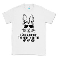 White sunglass bunny hip hop hippity  easter gift  mens & womens t shirt Classic Tee - linhVisuals