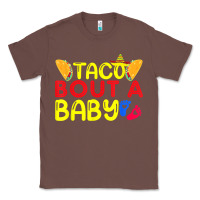 Chestnut taco bout a baby pregnancy announcement cinco de mayo party t shirt Classic Tee - linhVisuals